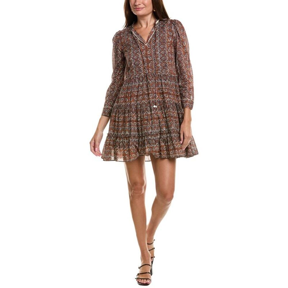 Garrie B Womens  Mini Dress, Brown